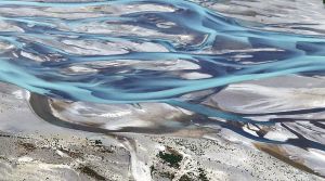 Braided River from the Air 